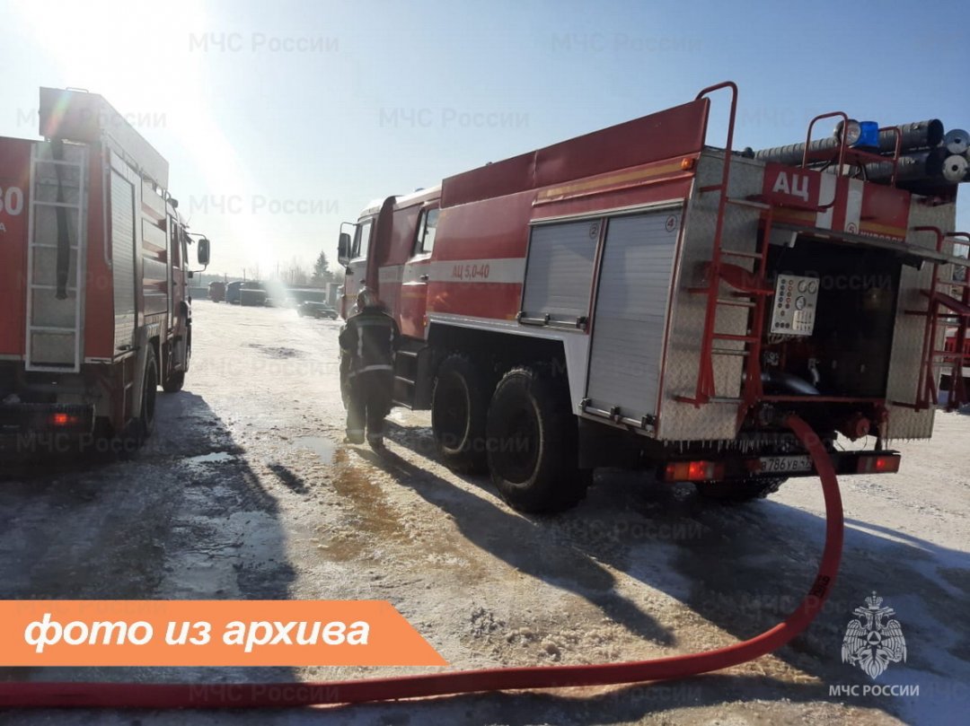 Пожарно-спасательные подразделения Ленинградской области локализовали пожар в Лодейнопольском районе